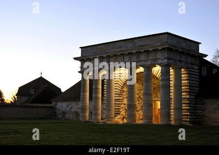 Frankreich-Doubs-Arc et Senans Arc et Senans königliche Saline errichtet von dem Architekten Ledoux Weltkulturerbe durch Stockfoto