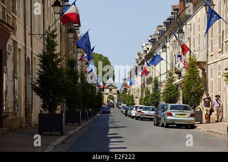 Frankreich, Indre et Loire, Richelieu, Grande Rue Stockfoto