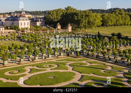 Yvelines, Frankreich, Chateau de Versailles, aufgeführt als Weltkulturerbe der UNESCO, die Orangerie Stockfoto