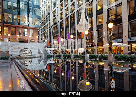 Provinz Kanada Quebec Montreal unterirdische Stadt Ruelle des Befestigungen im Atrium des World Trade Center der Stockfoto