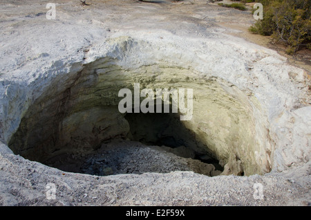 Neuseeland, Nordinsel, Rotorua, Taupo vulkanische Zone. Waiotapu geothermische Park. Stockfoto