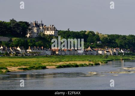 Frankreich-Loir et Cher Chaumont Sur Loire Chateau de Chaumont-Sur-Loire entlang der Loire als Weltkulturerbe der UNESCO gelistet Stockfoto