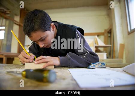 Frankreich Haute Garonne Toulouse Gesellen der Tour de France-Kameradschaft Föderation Building Trades von Toulouse Stockfoto