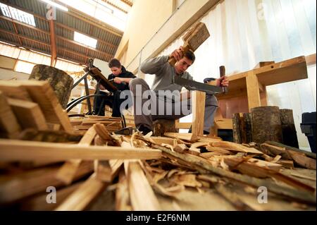 Frankreich Haute Garonne Toulouse Gesellen der Tour de France-Kameradschaft Föderation Building Trades von Toulouse Stockfoto