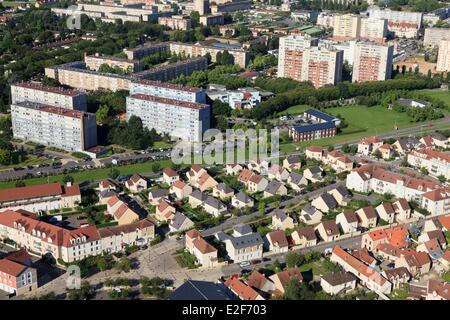 Frankreich, Yvelines, Trappes En Yvelines (Luftbild) Stockfoto