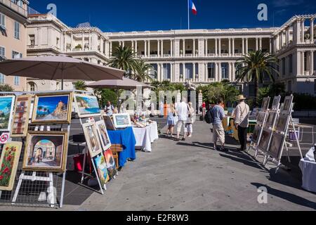 Altstadt, Palais De La Präfektur, Place Pierre Gautier, Nizza, Alpes-Maritimes, Frankreich Stockfoto