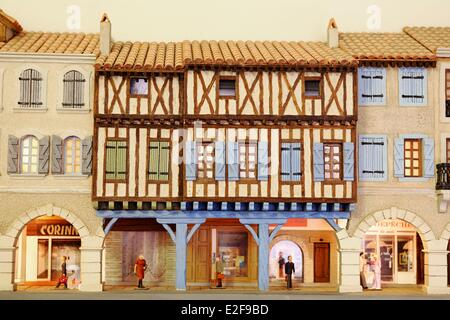 Frankreich, Haute Garonne, Revel, Holz und Intarsien-Museum Stockfoto