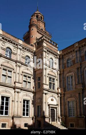 Frankreich, Haute Garonne, Toulouse, Hotel d'Assezat, Fondation Bemberg Museum Stockfoto