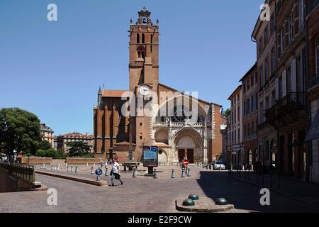 Frankreich, Haute Garonne, Toulouse, Kathedrale St. Etienne Stockfoto