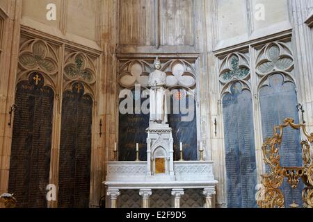 Frankreich, Haute Garonne, Toulouse, Kathedrale St. Etienne, Ste Jeanne d ' Arc Kapelle Stockfoto