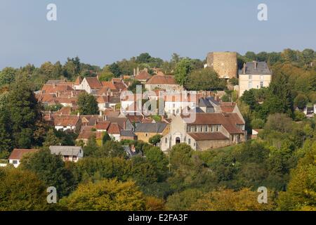 Yonne, Frankreich-Saint-Sauveur-En Puisaye, Colette Geburt Stockfoto