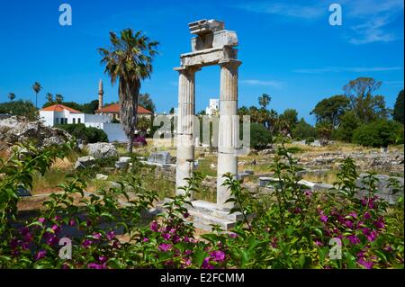 Griechenland, Dodekanes Insel Kos, Kos Stadt, Agora Stockfoto