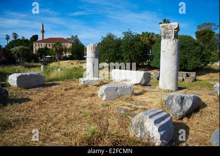 Griechenland, Dodekanes Insel Kos, Kos Stadt, Agora Stockfoto