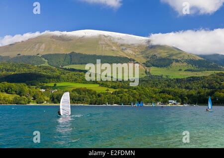 Frankreich, Isere, Matheysine Laffrey Seen Stockfoto