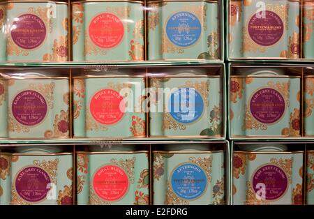 Großbritannien London Piccadilly Fortnum & Mason wurde im Jahre 1707 von William Fortnum and Hugh Mason Kaufhaus gegründet. Stockfoto