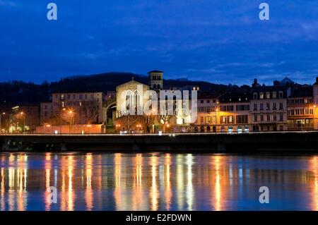 Frankreich, Isere, Vienne und die Rhone Stockfoto