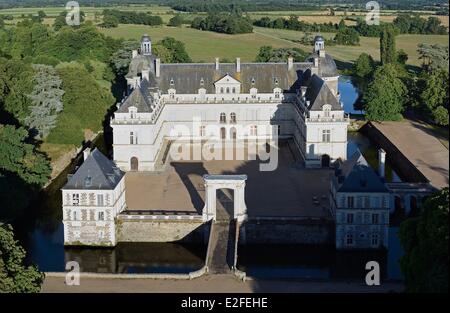 Frankreich, Maine et Loire, Saint Georges Sur Loire Chateau de Serrant Stockfoto