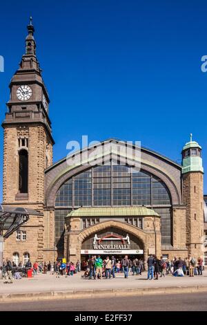 Deutschland, Hamburg, Hamburg Hauptbahnhof, Hauptbahnhof, eröffnet im Jahre 1906 Stockfoto