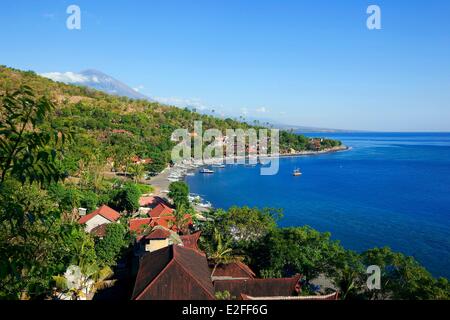 Indonesien, Bali, Ostküste, Amed Stockfoto