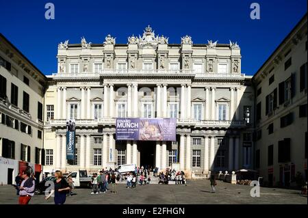 Italien, Ligurien, Genua, Palazzo Ducale, das größte kulturelle Zentrum Italiens Stockfoto