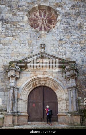 Frankreich, Gers, La Lomagne Region, Miradoux, auf dem Camino de Santiago, Saint Orens Church Stockfoto