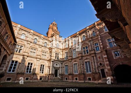 Frankreich, Haute Garonne, Toulouse, Hotel d'Assezat, Fondation Bemberg Museum Stockfoto