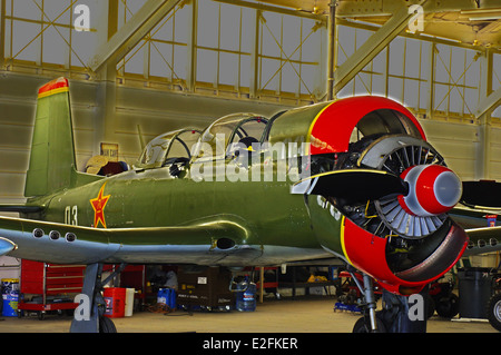 WWII Warbirds, Kampfflugzeuge von Falcon Field Aviation in Mesa, Arizona gelegen Stockfoto