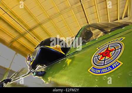 WWII Warbirds, Kampfflugzeuge von Falcon Field Aviation in Mesa, Arizona gelegen Stockfoto