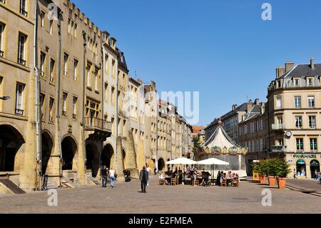 Frankreich Mosel Metz St Louis-Platz Stockfoto