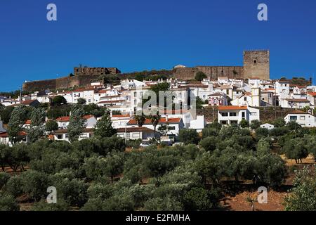 Portugal-Alentejo-Portalegre district mittelalterlichen Dorf von Castelo de Vide Stockfoto