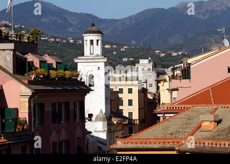 Italien Ligurien Sestri Levante Altstadt Stockfoto