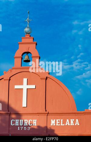 Malaysia Melaka Staat Melaka (Malacca) Altstadt Weltkulturerbe von UNESCO-Christus-Kirche Stockfoto