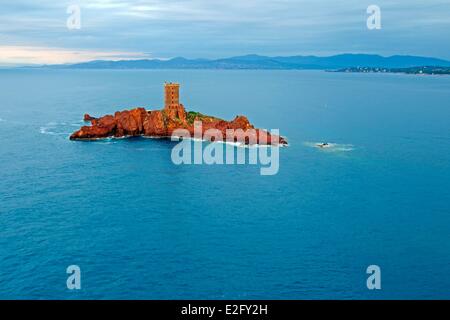 Frankreich Var Saint Raphael gold Insel Gesims des Esterel gold Gesims Stockfoto