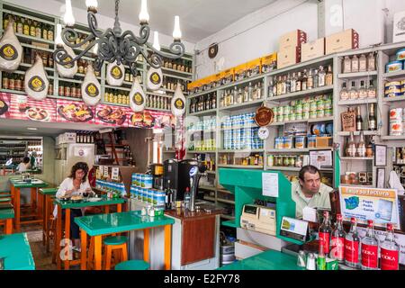 Argentinien Buenos Aires Palermo Viertel Palermo Preferido Café eröffnet 1952 machte auch Lebensmittelgeschäft Stockfoto