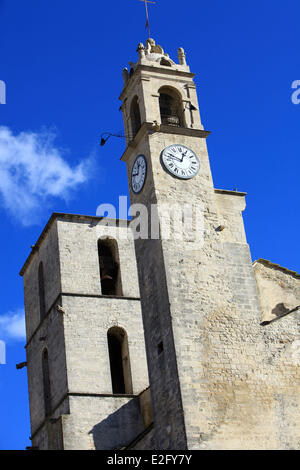 Frankreich Alpes de Haute Provence Forcalquier Notre Dame du Bourguet des 12. Jahrhunderts Stockfoto