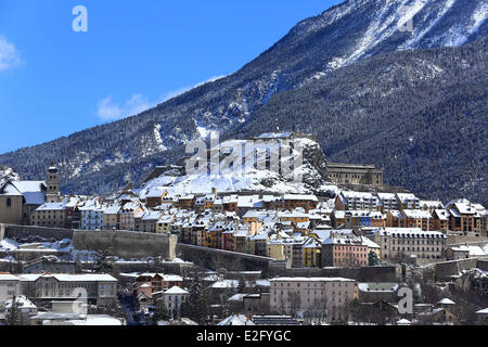 Frankreich Hautes Alpes Briancon Vauban-Website als Weltkulturerbe durch die UNESCO-Stadt von Sébastien le Prestre de Vauban befestigt Stockfoto