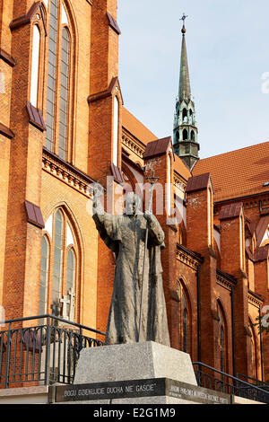 Polen Woiwodschaft Białystok Annahme der Statue der Heiligen Jungfrau Maria Kathedrale Johannes Paul II Stockfoto