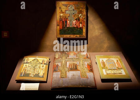 Polen Woiwodschaft Suprasl Ikonen Museum eines die reichste Sammlung von Ikonen aus 18. 19. und 20. Jahrhundert in Polen Stockfoto