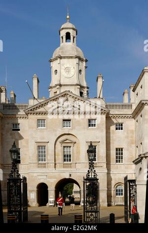 Großbritannien London Westminster Bezirk Horse Guards Baracke auf Whitehall Stockfoto