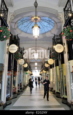 Großbritannien London Mayfair Piccadilly Arcade am Piccadilly Stockfoto