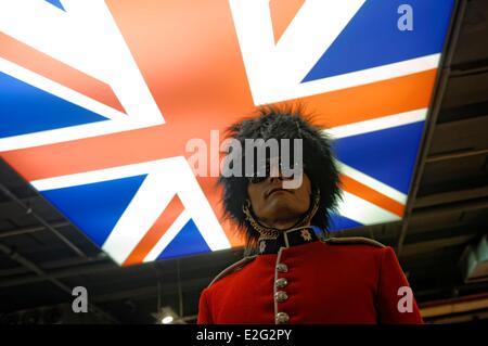 Großbritannien London Piccadilly Circus Cool Britannia-Einzelhandel-Souvenir-shop Stockfoto