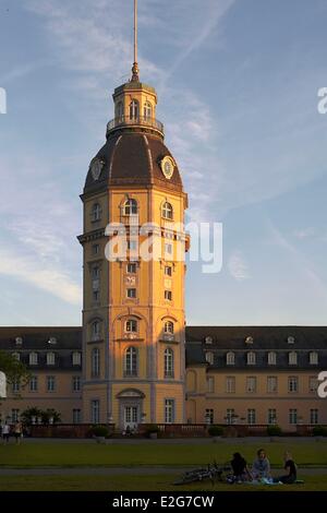 Deutschland Bade Württemberg Karlsruhe Stadtteil Schloss Gottesaue School of Music Stockfoto