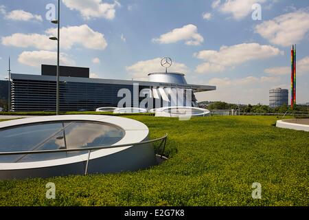 Deutschland Baden Württemberg Stuttgart Mercedes-Benz Museum erstellt vom holländischen Architekturbüro UNStudio Stockfoto