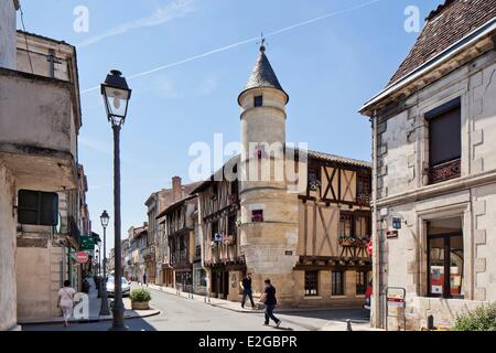 Frankreich-Gironde-Sainte-Foy-la-Grande Stockfoto