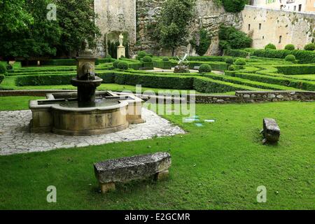 Frankreich Var Provence Verte Entrecasteaux Gärten der Schlösser Stockfoto