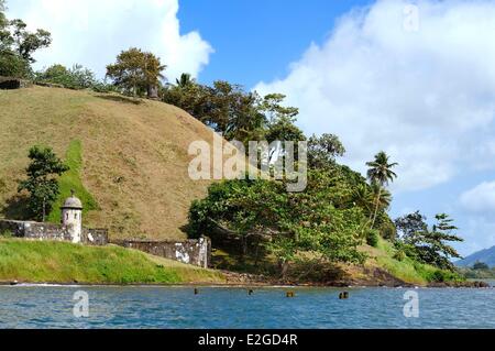 Panama Doppelpunkt Provinz Portobelo als Weltkulturerbe der UNESCO Castillo de San Fernando aus der spanischen Kolonialzeit aufgeführt Stockfoto