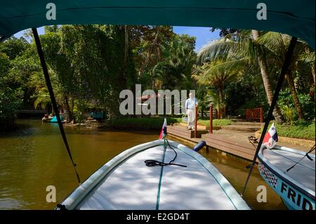 Panama Doppelpunkt Provinz Portobelo El Otro Lado Boutique Hotel Stockfoto