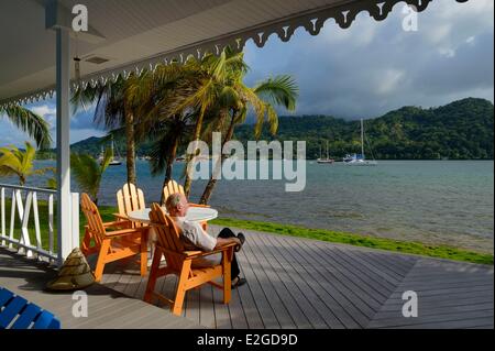 Panama Doppelpunkt Provinz Portobelo El Otro Lado Boutique Hotel Stockfoto