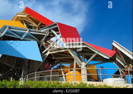 Panama Panama City Biodiversität Museum namens Panama Brücke des Lebens vom Architekten Frank Gehry Stockfoto