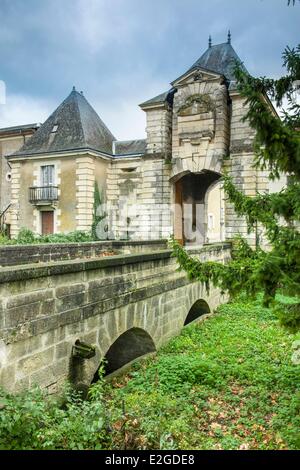 Frankreich-Indre et Loire Richelieu gebaut im Auftrag von Kardinal Richelieu in 1631 es ist ein Meisterwerk der Stadtplanung von der Stockfoto